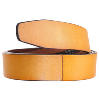HKM-770131 Classic Two-layer Cowhide Belt with Durable Construction and Timeless Design