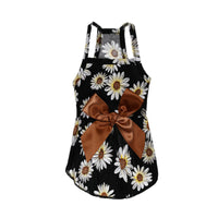HKM-484627 Princess Summer Dress for Pets - Stylish and Comfortable Cotton Clothing in Various Patterns and Sizes 8/XS to 16/XL