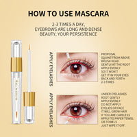 HKM-395731 Eyelash Moisturizer Serum for Short and Sparse Lashes - 3ml Transparent Formula