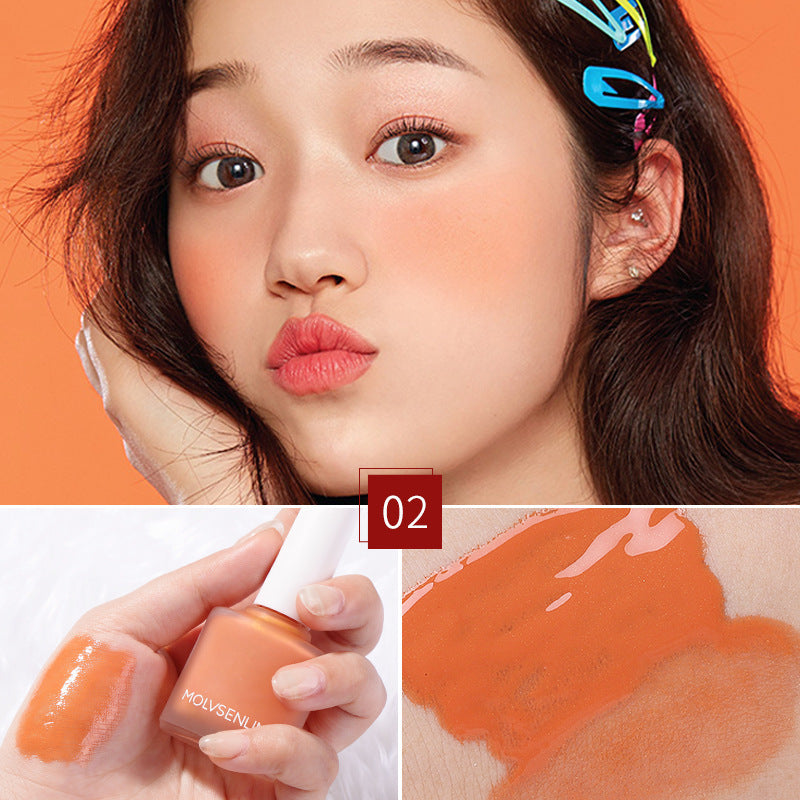 HKM-420243 Long-lasting Liquid Blush with Gel Cream Texture for Natural Glow, Easy Application on All Skin Types