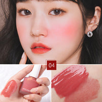 HKM-420243 Long-lasting Liquid Blush with Gel Cream Texture for Natural Glow, Easy Application on All Skin Types