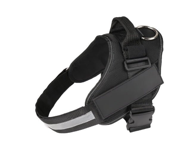 HKM-651731 Adjustable No-Pull Dog Harness with Mesh Padded Vest for Small to Large Breeds