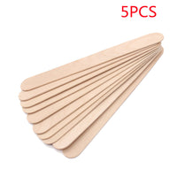 HKM-573715 Birch Material Hair Removal Wax Scraping Stick for All Skin Types