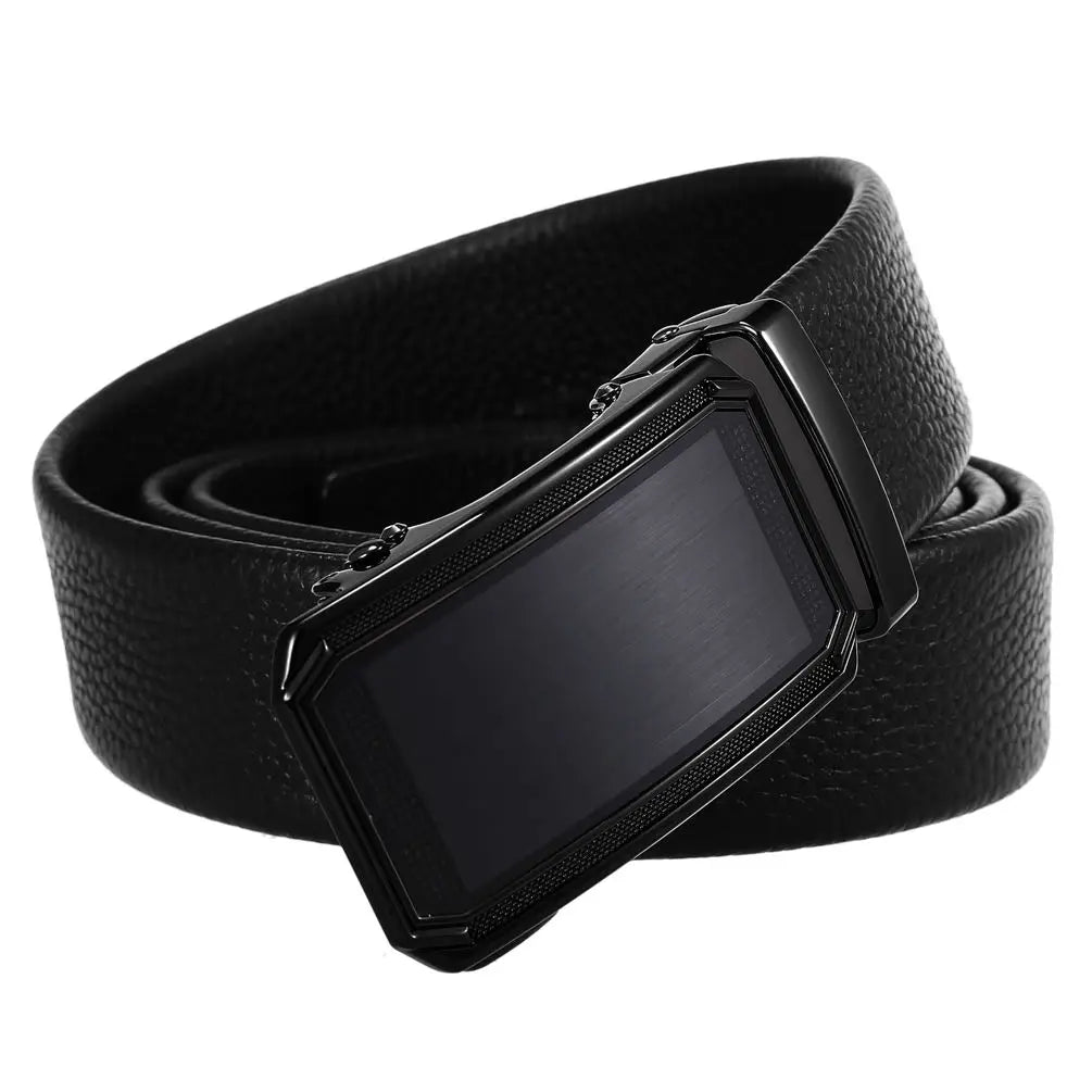 HKM-374611 Modern Automatic Buckle Belt for Men - Stylish and Functional Design