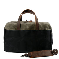 HKM-859091 Vintage Batik Canvas Travel Duffel Bag with Large Capacity and Multi-Colour Options