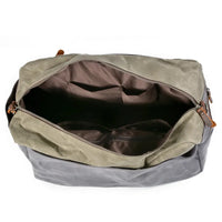 HKM-859091 Vintage Batik Canvas Travel Duffel Bag with Large Capacity and Multi-Colour Options