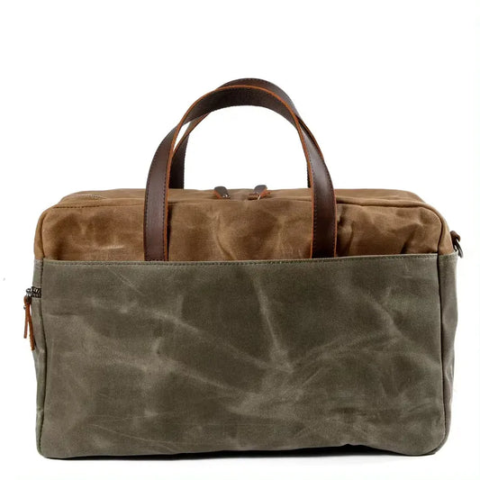 KTX-812307 Vintage Batik Canvas Travel Duffel Bag with Large Capacity and Multi-Colour Options