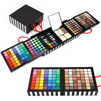 HKM-778387 177 Color Eye Shadow and Bronzing Plate Makeup Set - Versatile Combination in White