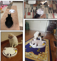 HKM-335571 Interactive Automatic Cat Toy with Variable Speed Settings for Engagement and Exercise