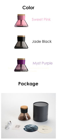 HKM-790931 Stylish USB Spray Humidifier with 200ml Capacity and 10-Hour Runtime