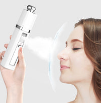 HKM-707795 Handheld Nano Spray Humidifier with Cold Mist Function for Face Moisturizing - Model L11