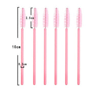 HKM-708563 Dual-Use Disposable Spiral Eyelash and Eyebrow Brush with Adjustable Head
