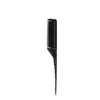 HKM-903379 Three-Row Pointed Tail Hairdressing Comb - Durable Plastic Design