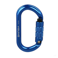 HKM-570707 O-Shaped Thread Lock Carabiner for Rock Climbing and Outdoor Activities