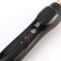 HKM-863763 Gold Ceramic Multifunctional Hair Comb with Temperature Control for Wet and Dry Hair Styling
