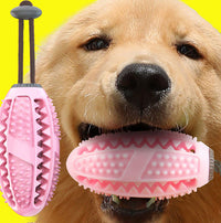 HKM-938899 Interactive Silicon Suction Cup Dog Tug Toy with Tooth Cleaning and Feeding Functions