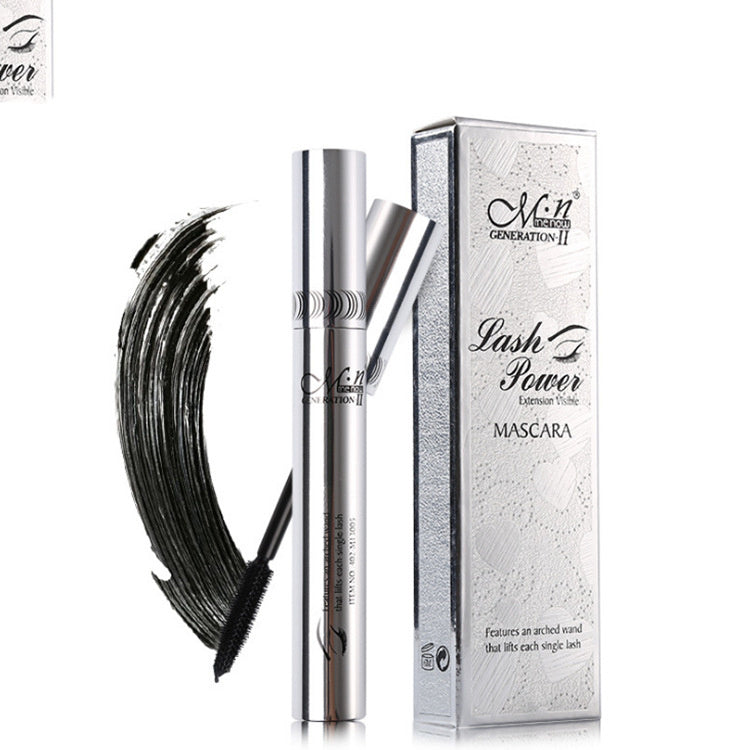 HKM-033939 Waterproof Long-Thick Black Mascara with Silicone Brush for Enhanced Eyelash Volume