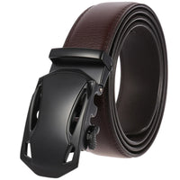 HKM-775891 Genuine Leather Men's Belt – Durable Cowhide Fashion Accessory