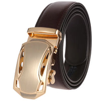 HKM-775891 Genuine Leather Men's Belt – Durable Cowhide Fashion Accessory