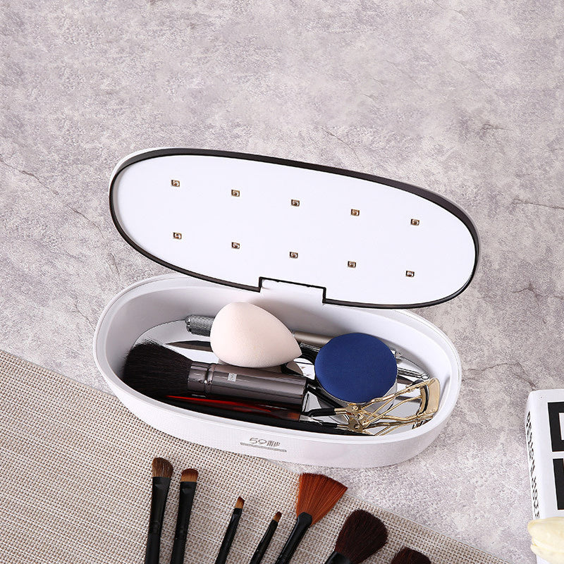 HKM-157523 UVC Disinfection Box with USB Charging for Beauty and Eyelash Tools