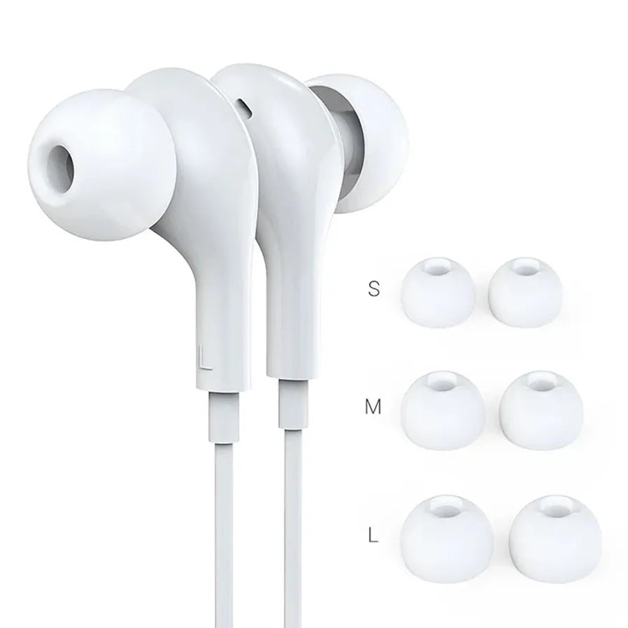KTX-616787 Wired 3.5mm Earbuds with Microphone and Volume Control for iPhone