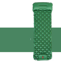 HKM-218003 Ultralight Inflatable Camping Sleeping Pad with Integrated Pillows for Hiking and Travel