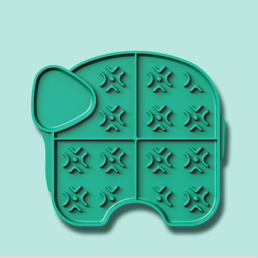 HKM-587475 Silicone Pet Slow Feeder Licking Pad with Suction Cup for Dogs and Cats