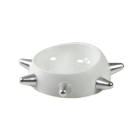 HKM-553555 Hedgehog Design High-Temperature Resistant Pet Bowl for Short Snout Dogs - Non-Slip Polypropylene, Available in Two Sizes