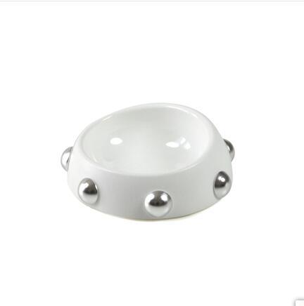HKM-553555 Hedgehog Design High-Temperature Resistant Pet Bowl for Short Snout Dogs - Non-Slip Polypropylene, Available in Two Sizes