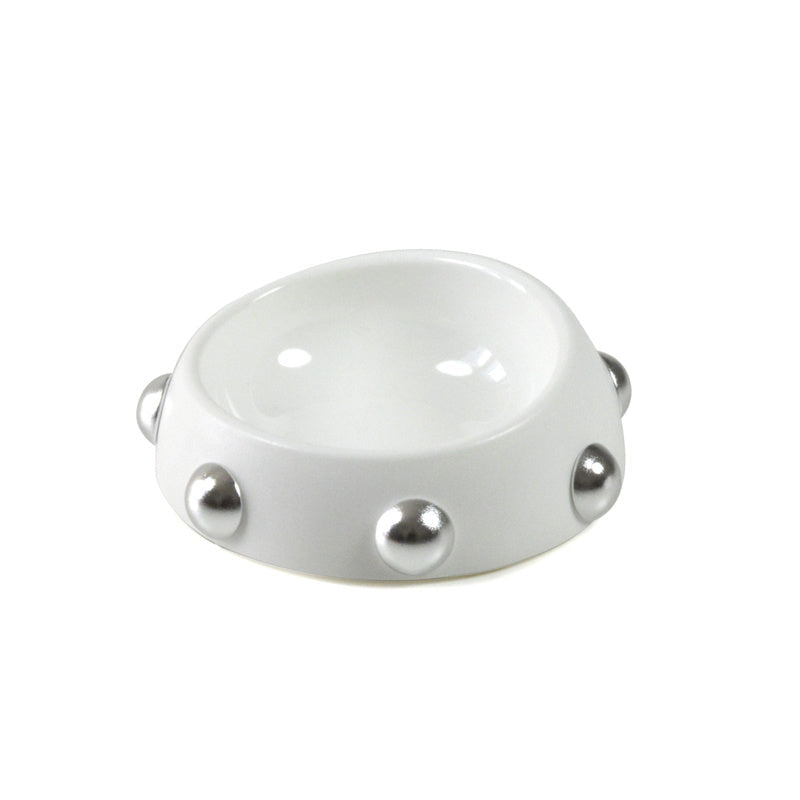 HKM-553555 Hedgehog Design High-Temperature Resistant Pet Bowl for Short Snout Dogs - Non-Slip Polypropylene, Available in Two Sizes