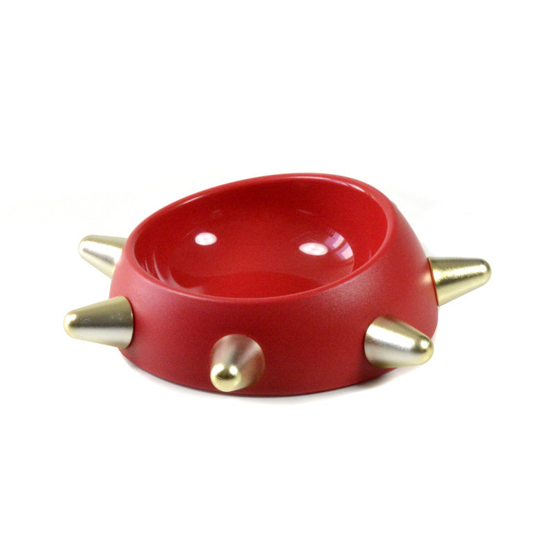 HKM-553555 Hedgehog Design High-Temperature Resistant Pet Bowl for Short Snout Dogs - Non-Slip Polypropylene, Available in Two Sizes