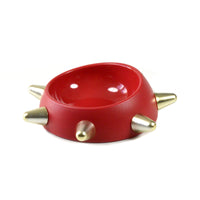 HKM-553555 Hedgehog Design High-Temperature Resistant Pet Bowl for Short Snout Dogs - Non-Slip Polypropylene, Available in Two Sizes