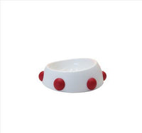HKM-553555 Hedgehog Design High-Temperature Resistant Pet Bowl for Short Snout Dogs - Non-Slip Polypropylene, Available in Two Sizes