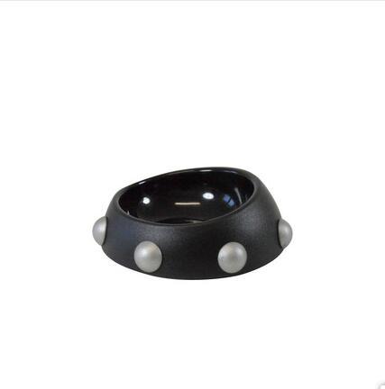 HKM-553555 Hedgehog Design High-Temperature Resistant Pet Bowl for Short Snout Dogs - Non-Slip Polypropylene, Available in Two Sizes