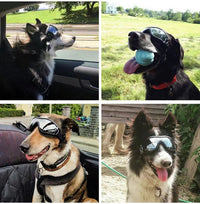 HKM-648147 Pet Waterproof and Windproof UV Protection Sunglasses for Dogs - Fits Head Circumference 28cm-48cm