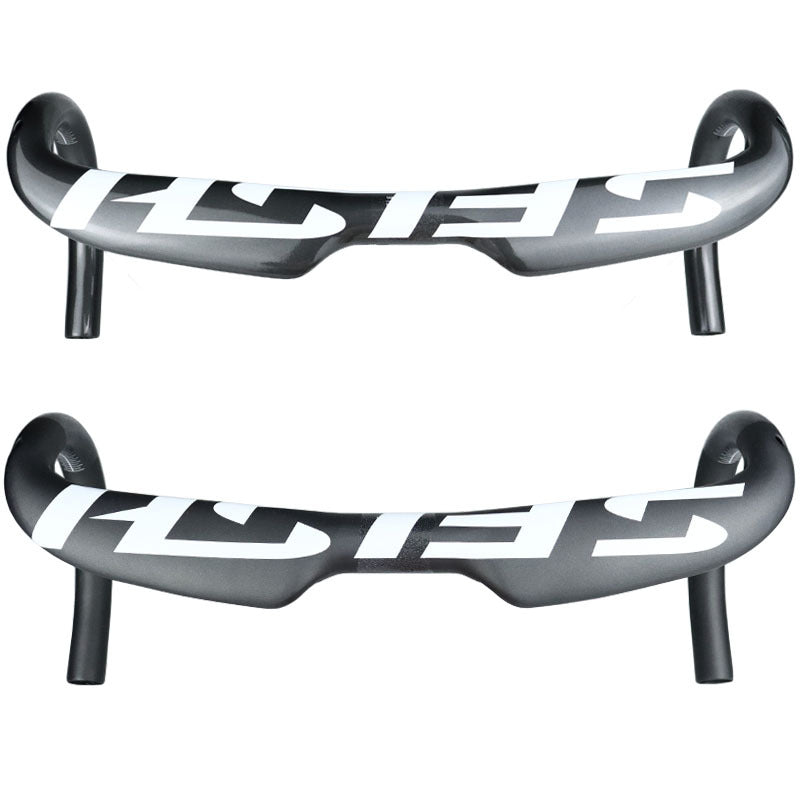 KTX-751507 Carbon Fiber Road Bike Bent Handlebar - 380/400/420/440mm Options for Enhanced Performance