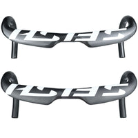 HKM-751507 Carbon Fiber Road Bike Bent Handlebar - 380/400/420/440mm Options for Enhanced Performance