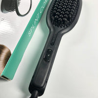 HKM-761939 Dual-Use Hair Straightening and Curling Comb with Tourmaline Ceramic Temperature Control