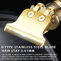 HKM-793043 Cordless Rechargeable Hair Clipper for Men with Washable Blades and LED Display