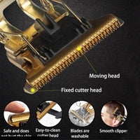 HKM-793043 Cordless Rechargeable Hair Clipper for Men with Washable Blades and LED Display