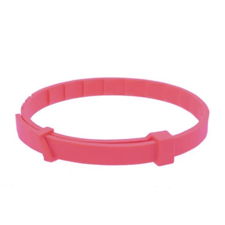 HKM-820691 Adjustable Silicone Pet Collar with Insect Repellent and Aromatic Protection for Dogs and Cats