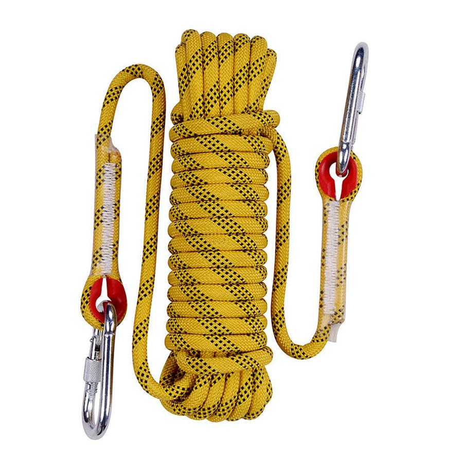 HKM-462035 Durable 10M Outdoor Climbing Rope for Rock Climbing and Adventure Activities