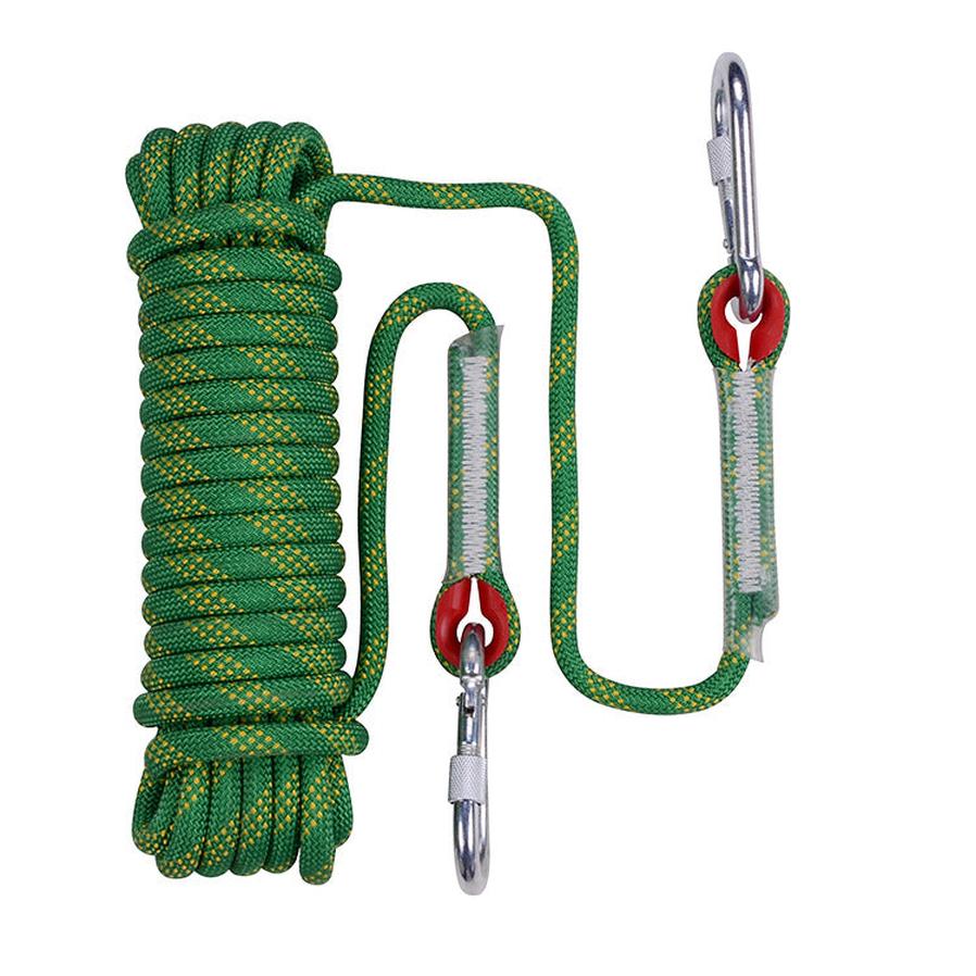 HKM-462035 Durable 10M Outdoor Climbing Rope for Rock Climbing and Adventure Activities