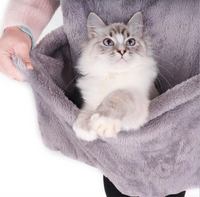 HKM-183571 Pet Carrier Bag with Sleeping Chest Panel to Keep Clothing Free from Cat Hair