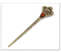 HKM-732627 Retro Geometric Alloy Hairpin Hair Accessories in Bright Colors