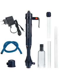 HKM-270995 Electric Aquarium Cleaning Siphon with Battery-Powered Suction for Safe and Easy Gravel Maintenance