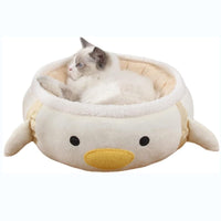 HKM-776019 Dinosaur and Chick Shaped Cat Bed - Versatile Hammock and Sofa for Small Cats and Dogs