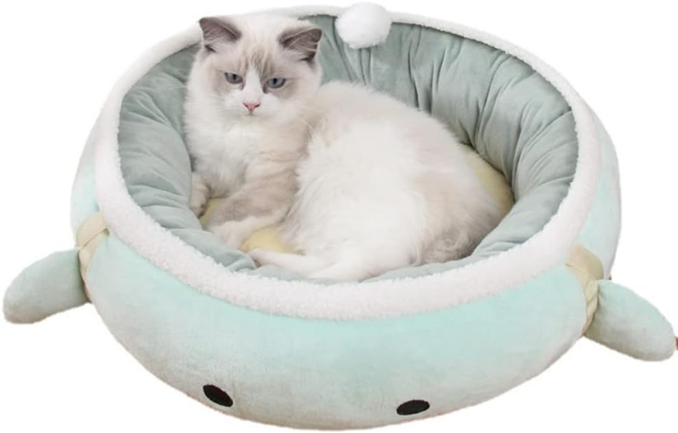 HKM-776019 Dinosaur and Chick Shaped Cat Bed - Versatile Hammock and Sofa for Small Cats and Dogs