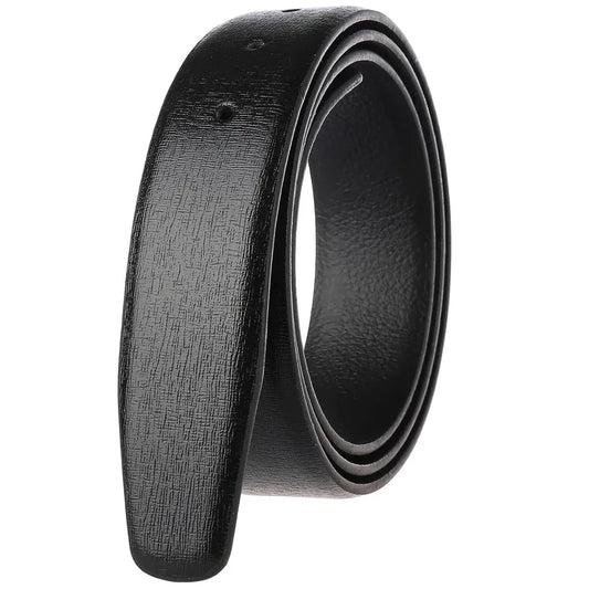 HKM-083155 Perforated Men's Needle Belt with Small Cross Pattern - Model LY34-348