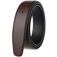 HKM-083155 Perforated Men's Needle Belt with Small Cross Pattern - Model LY34-348